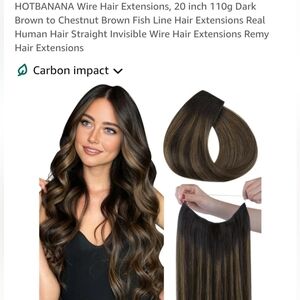HotBanana Wire Hair Extension